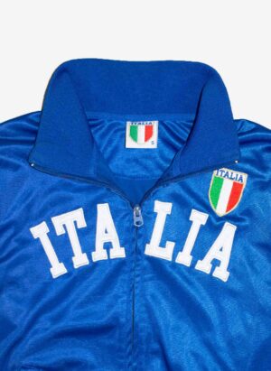 Vintage Italia Trainingsjacke blau