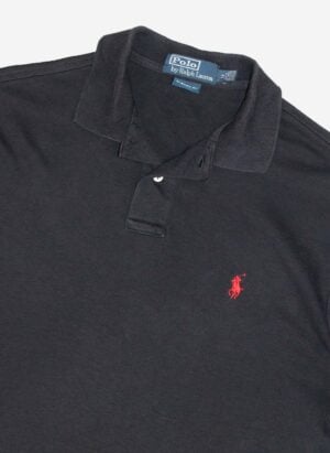 Vintage Polo Ralph Lauren Poloshirt schwarz