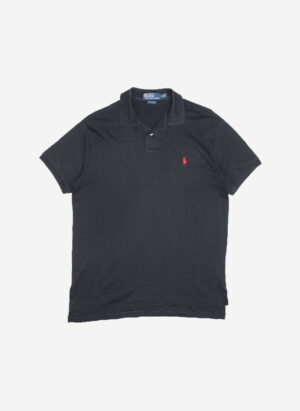 Vintage Polo Ralph Lauren Poloshirt schwarz