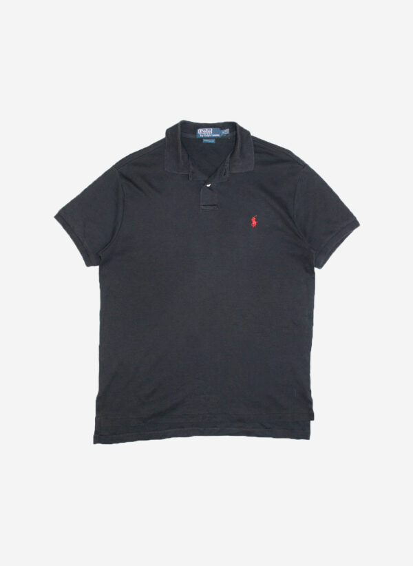 Vintage Polo Ralph Lauren Poloshirt schwarz