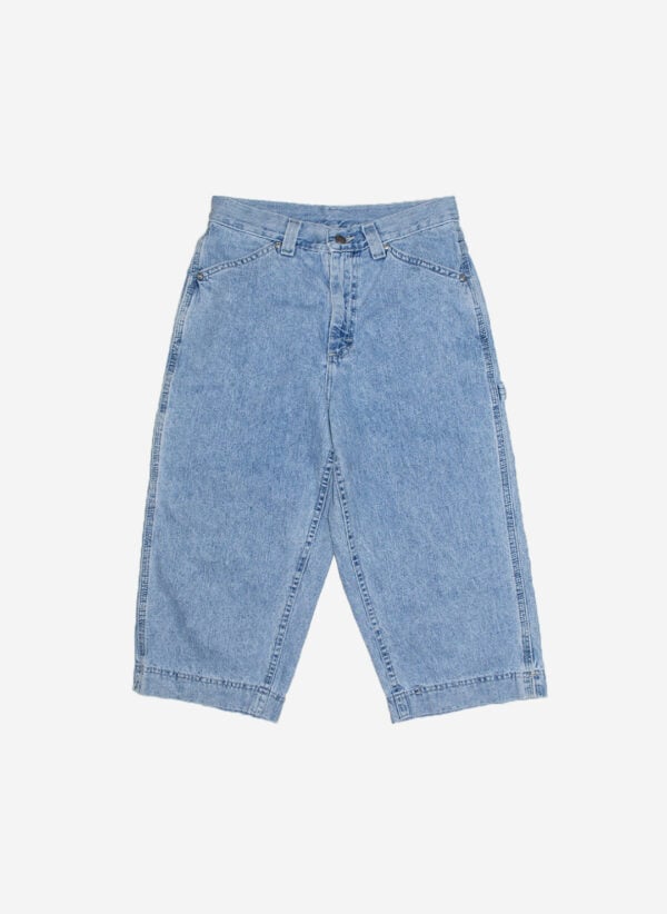 Vintage Riveted Jorts hellblau