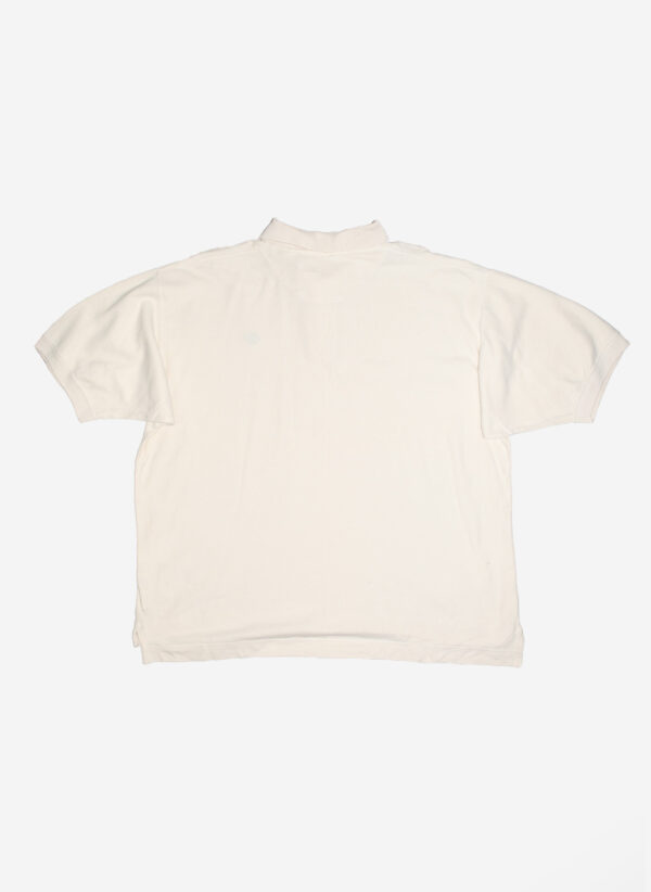 Vintage Timberland Poloshirt boxy creme – Bild 3
