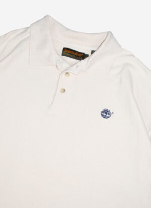Vintage Timberland Poloshirt boxy creme