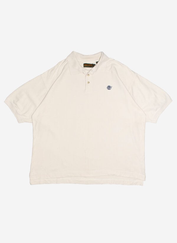 Vintage Timberland Poloshirt boxy creme