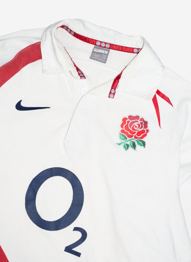 Vintage Y2K Nike England Rugbyshirt