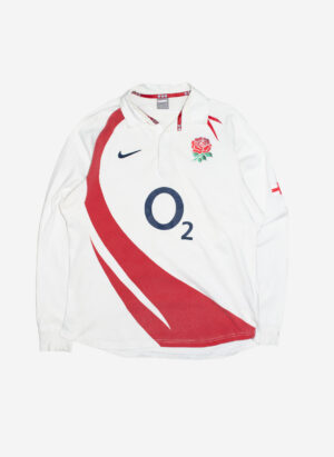 Vintage Y2K Nike England Rugbyshirt