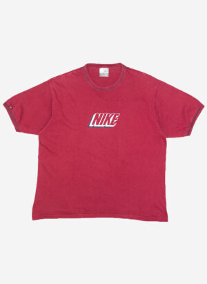 Vintage Y2K Nike T-Shirt rot