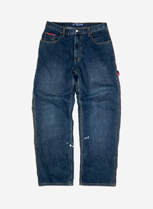 Vintage U.S. Polo Assn. painted Workwear Jeans