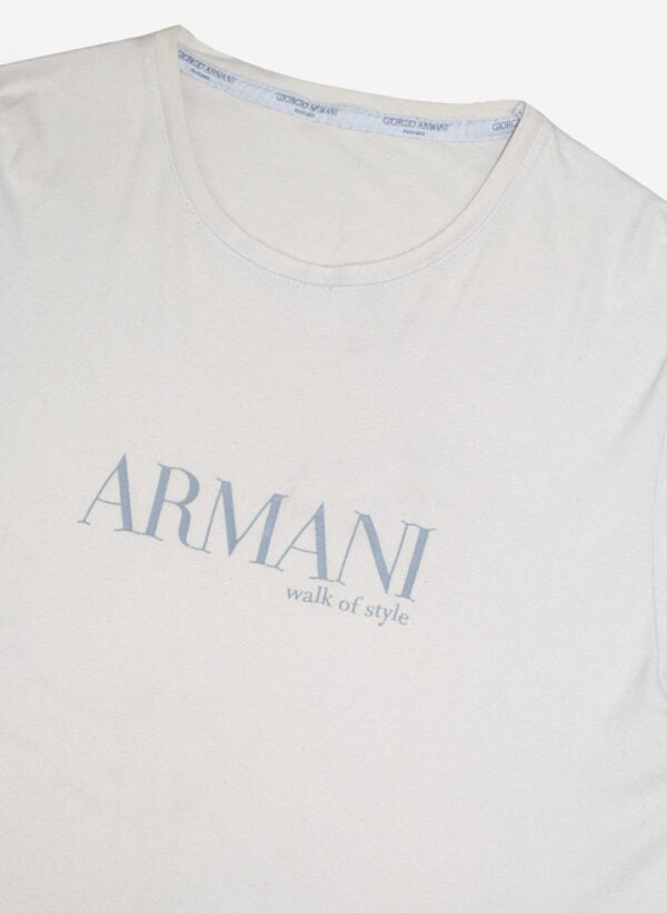 Armani T-Shirt beige – Bild 2