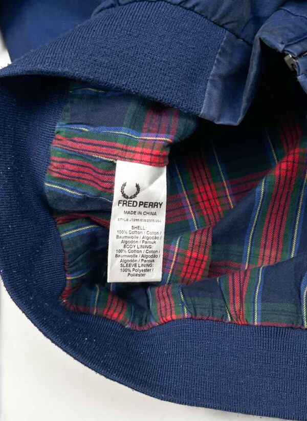 Fred Perry Bomberjacke navy – Bild 4
