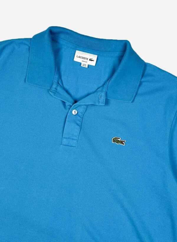 Lacoste Poloshirt blau – Bild 2