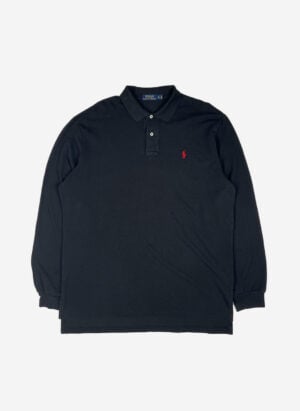 Polo Ralph Lauren Longsleeve Poloshirt schwarz