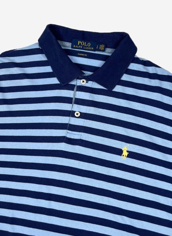 Polo Ralph Lauren Poloshirt navy blau gestreift – Bild 2