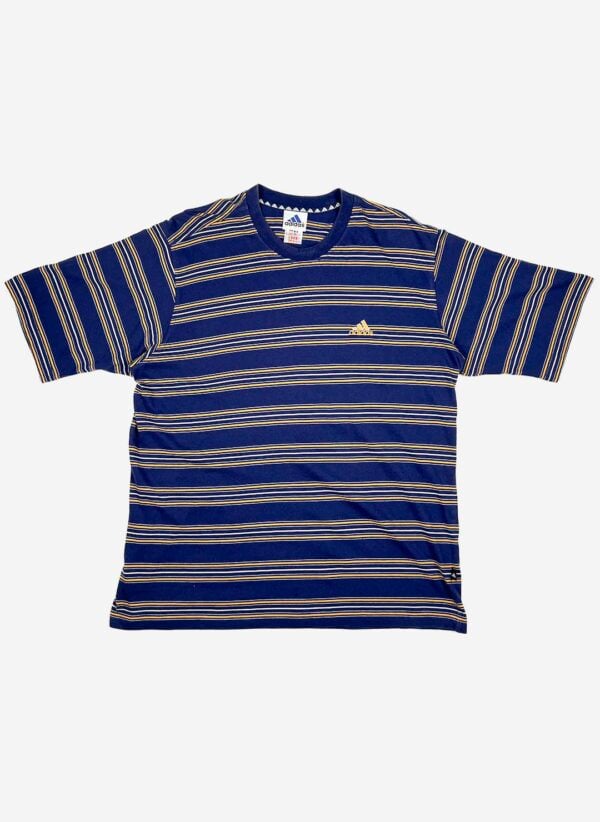 Vintage 90s Adidas T-Shirt gestreift