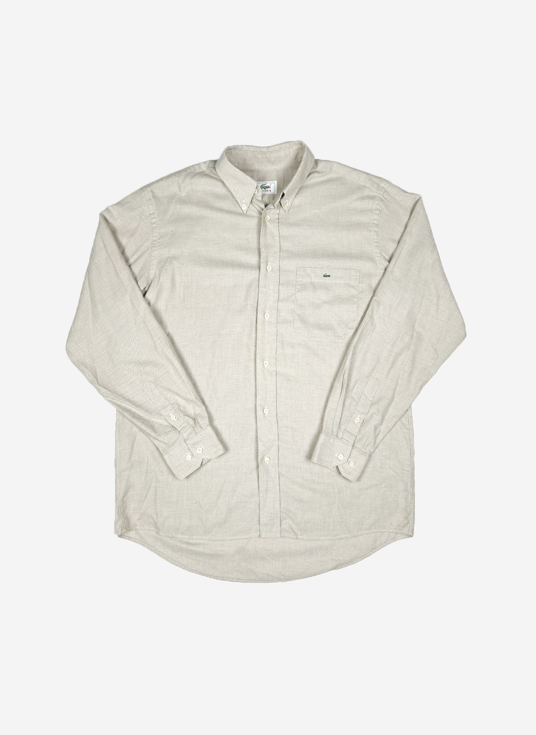 Vintage 90s Lacoste Hemd grau