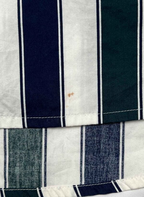 Vintage 90s Lacoste Kurzarmhemd gestreift – Bild 4