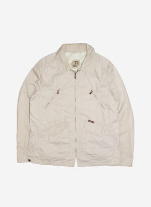 Vintage 90s Marlboro Classics Harringtonjacke beige