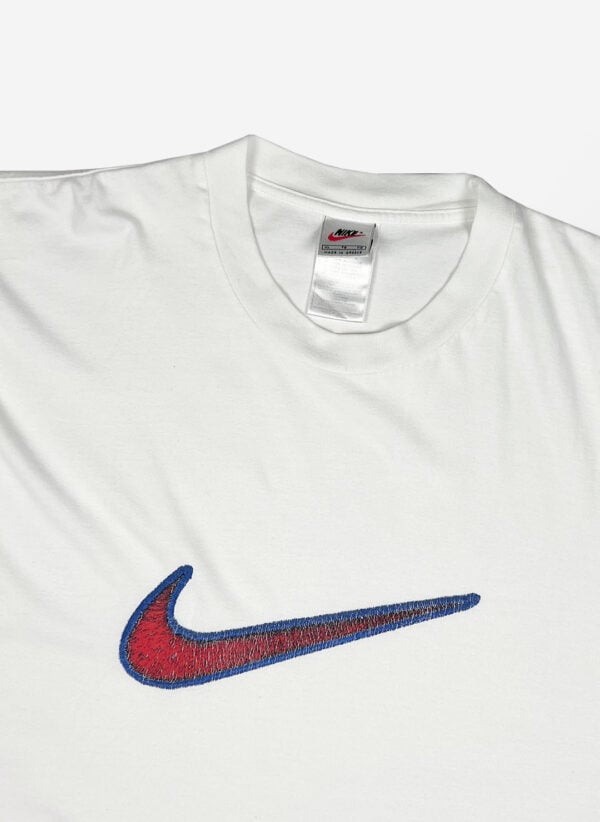 Vintage 90s Nike T-Shirt weiß – Bild 2