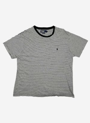 Vintage 90s Polo Ralph Lauren T-Shirt gestreift