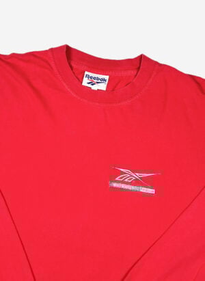 Vintage 90s Reebok Longsleeve rot