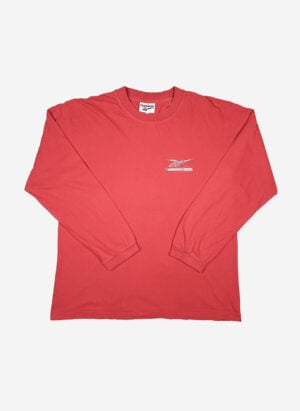Vintage 90s Reebok Longsleeve rot