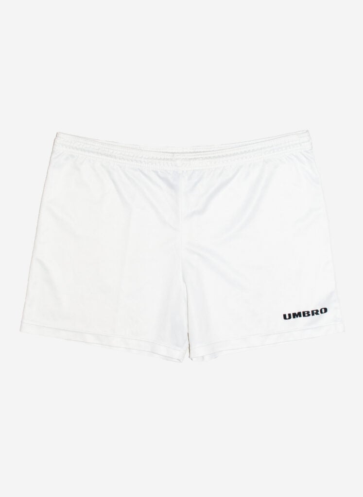 Vintage 90s Umbro Shorts weiß