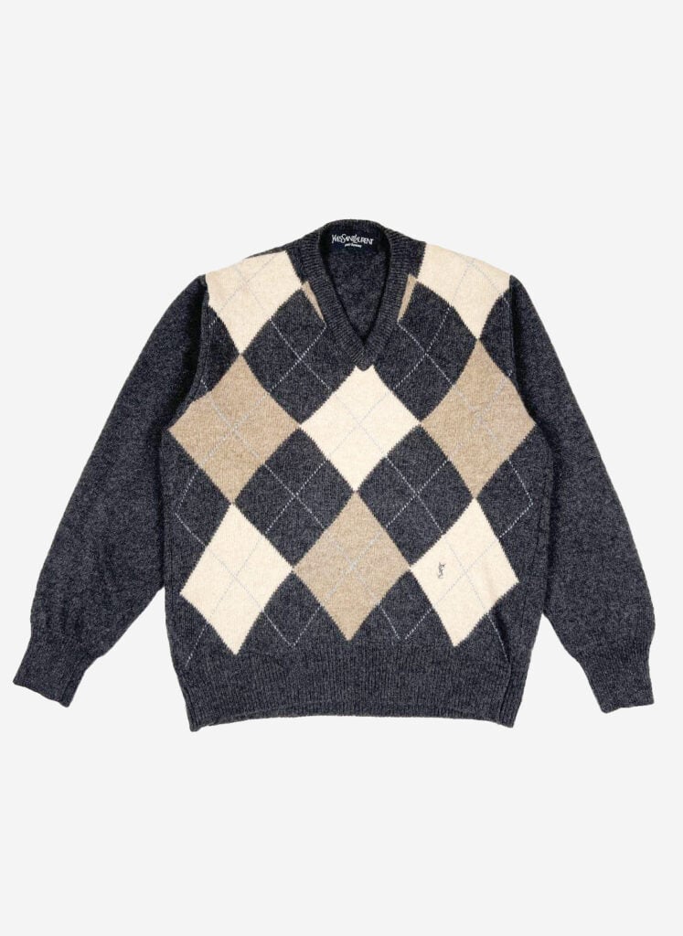 Vintage 90s Yves Saint Laurent Kaschmir Strickpullover
