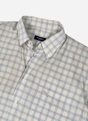 Vintage Burberry Kurzarmhemd kariert