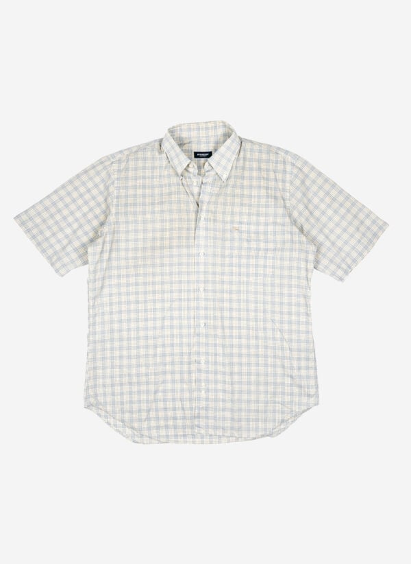 Vintage Burberry Kurzarmhemd kariert