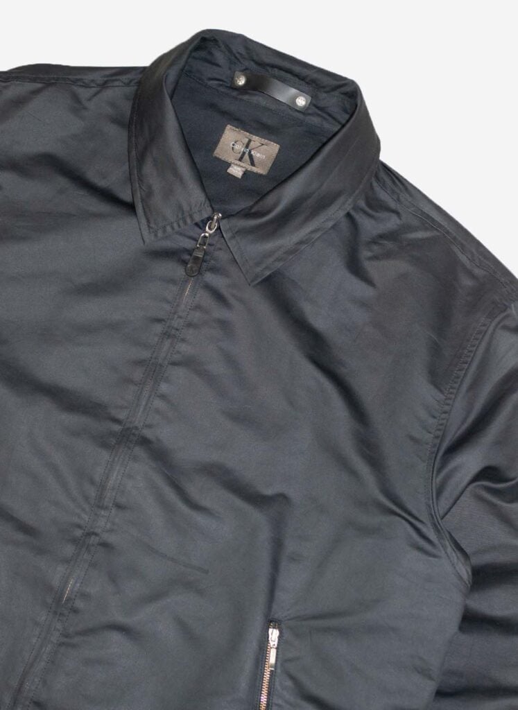 Vintage Calvin Klein Harringtonjacke schwarz