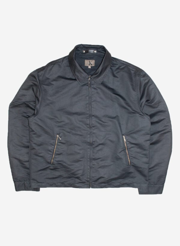 Vintage Calvin Klein Harringtonjacke schwarz