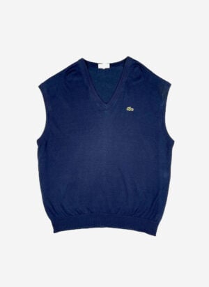 Vintage Chemise Lacoste Knit Weste navy
