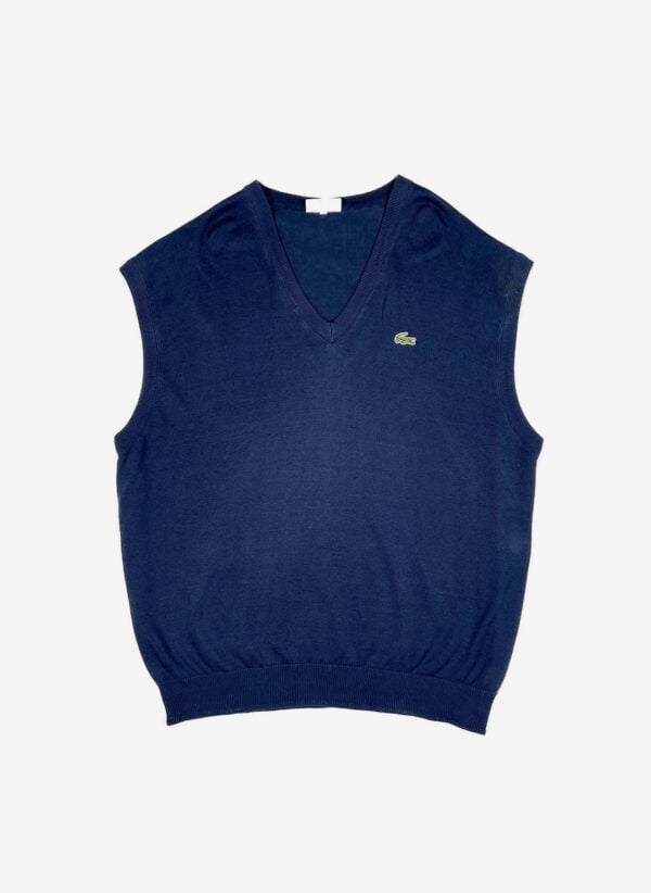 Vintage Chemise Lacoste Knit Weste navy