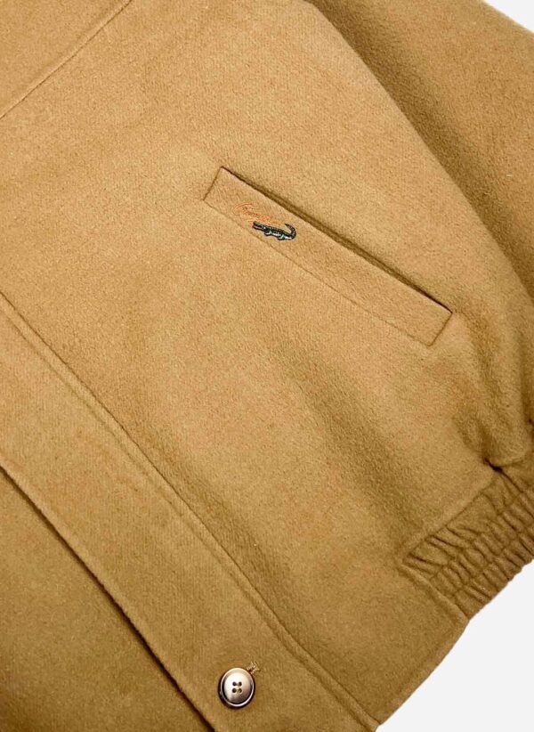 Vintage Crocodile Jacke beige – Bild 3