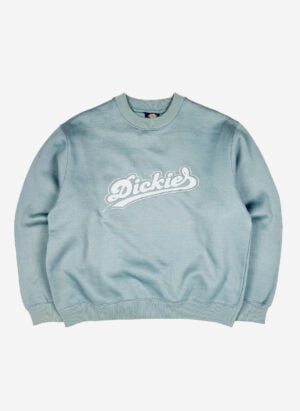 Vintage Dickies Sweater embroidered petrol