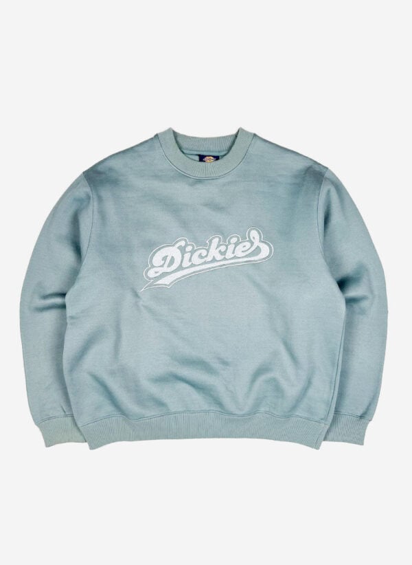 Vintage Dickies Sweater embroidered petrol