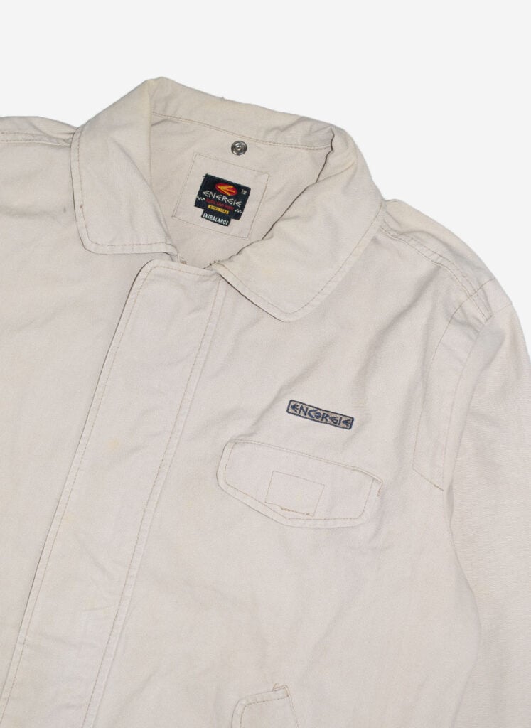 Vintage Energie Workwear Jacke beige