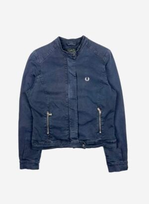 Vintage Fred Perry women’s Bomberjacke navy