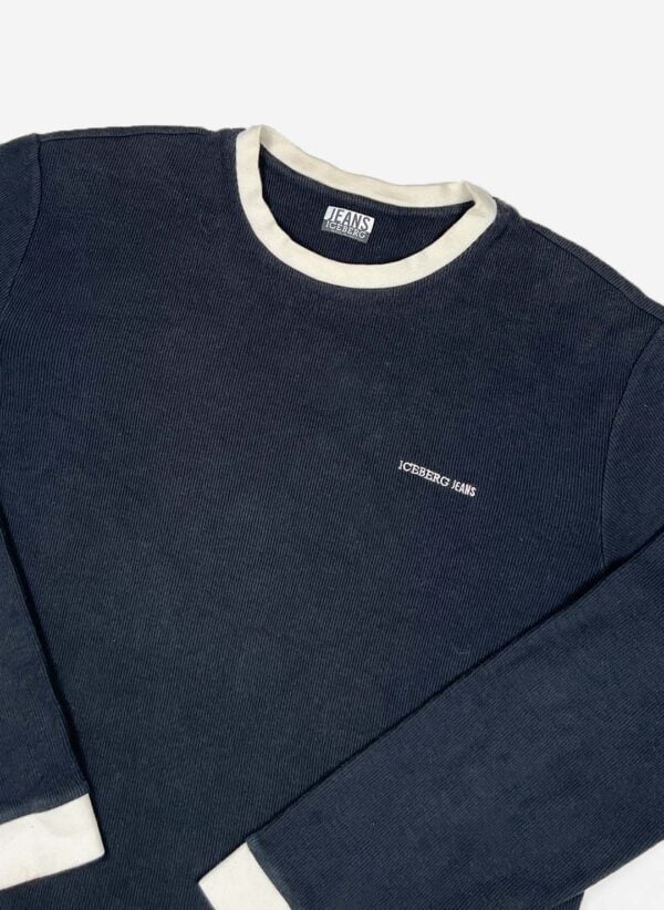 Vintage Iceberg Longsleeve Sweater – Bild 2