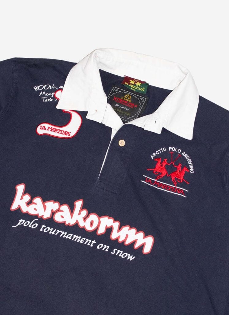 Vintage La Martina Polo Longsleeve navy