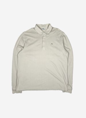 Vintage Lacoste Longsleeve Poloshirt creme