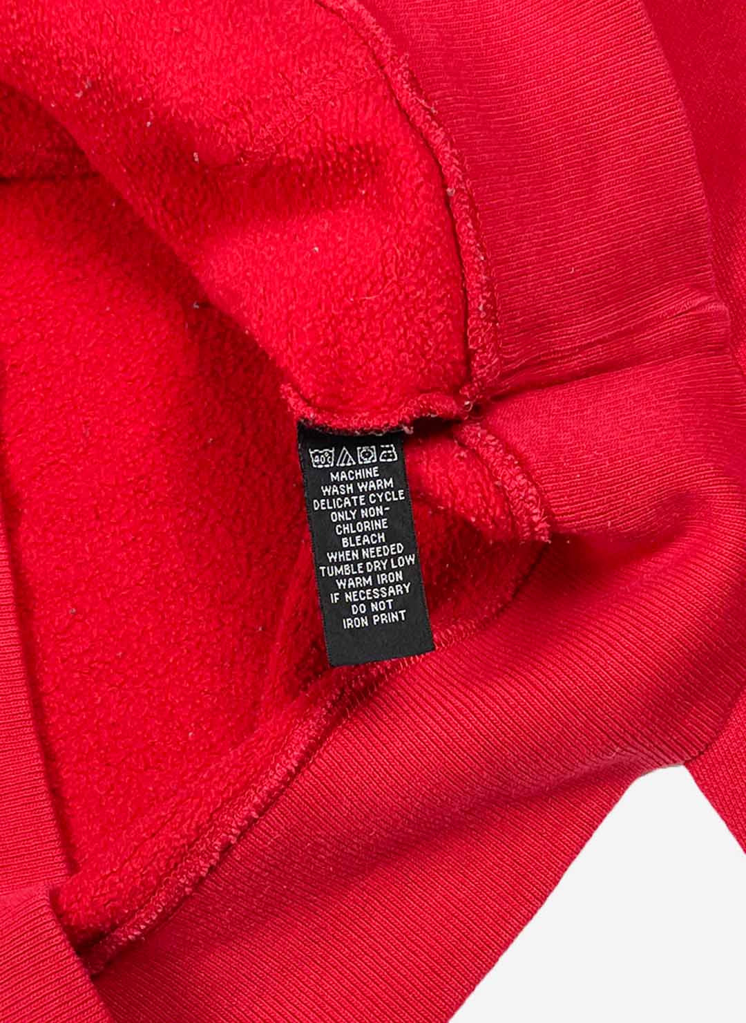 Vintage Polo Jeans Ralph Lauren women's Hoodie rot – Bild 3