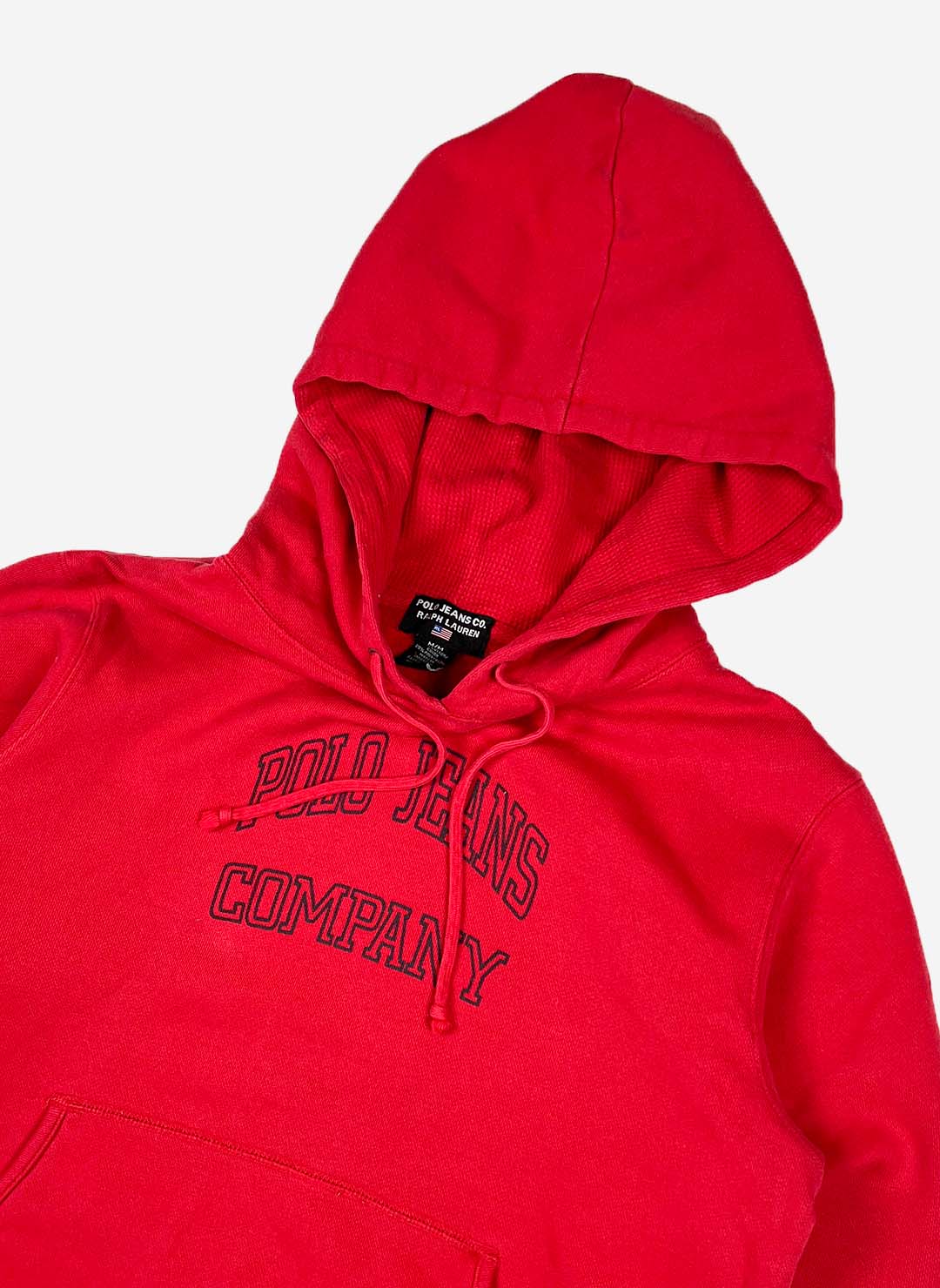 Vintage Polo Jeans Ralph Lauren women's Hoodie rot – Bild 2