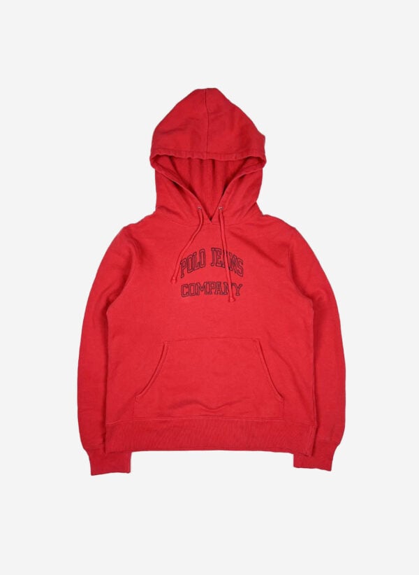 Vintage Polo Jeans Ralph Lauren women's Hoodie rot