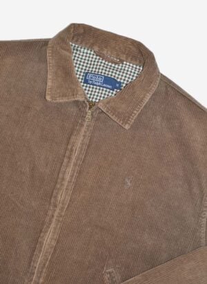 Vintage Polo Ralph Lauren Cord Harringtonjacke