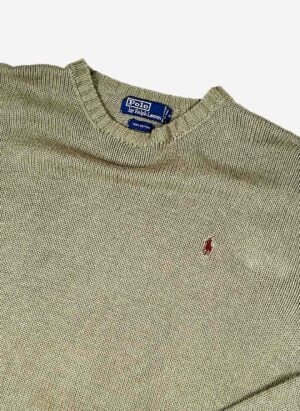 Vintage Polo Ralph Lauren Knitsweater oliv