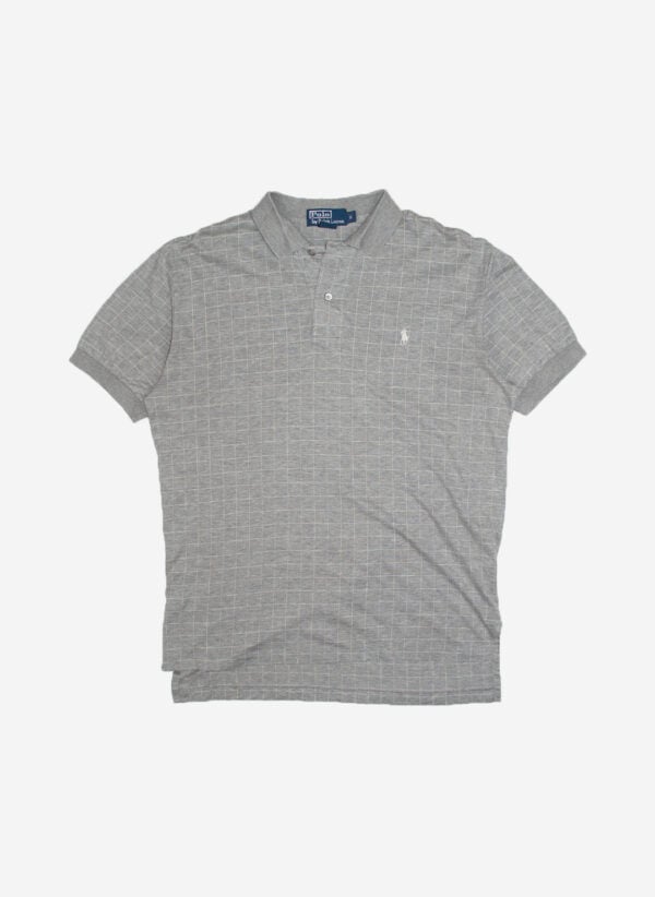 Vintage Polo Ralph Lauren Poloshirt grau