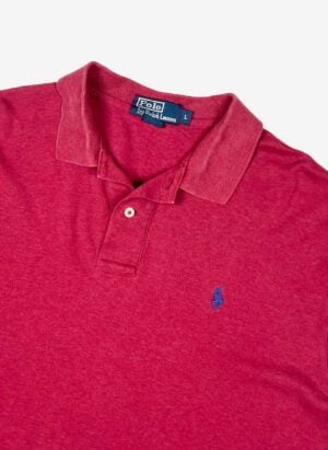 Vintage Polo Ralph Lauren Poloshirt rot