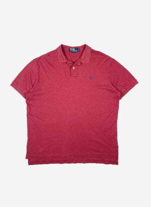 Vintage Polo Ralph Lauren Poloshirt rot