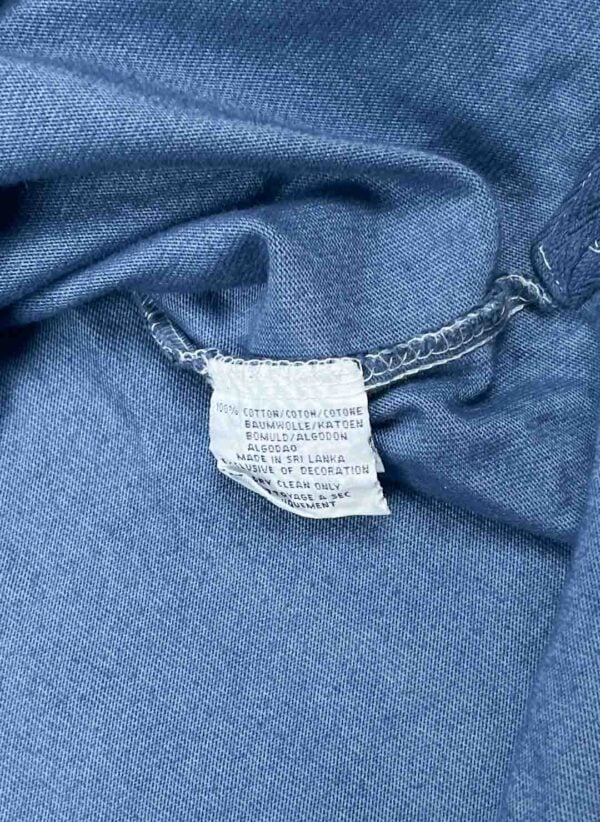 Vintage Polo Ralph Lauren Rugbyshirt blau – Bild 4